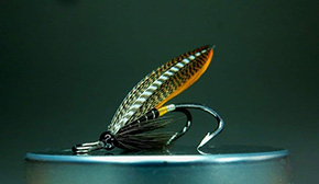 Fly Tied by Mark McLoone Fly Dresser tying at The Irish Fly Fair 2023/