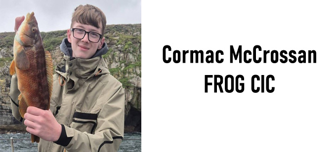 Cormack McCrossan Young Fly Dresser at The Irish Fly Fair 2025