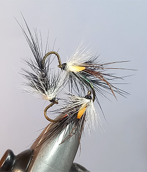 Flies By Allan Liddle Fly Dresser tying at The Irish Fly Fair 2025
