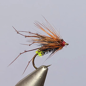 Flies by By Allan Liddle Fly Dresser tying at The Irish Fly Fair 2023