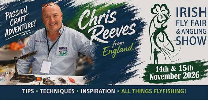 Chris Reeves at The Irish Fly Fair