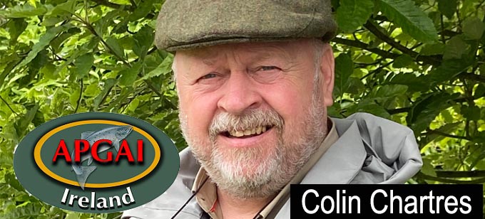 Colin Chartres Fly Casting at The Irish Fly Fair