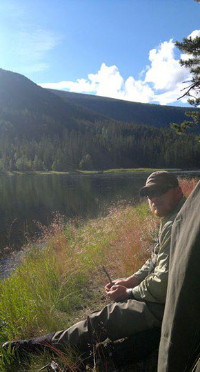 Espen Andrè Eilertsen at the 2025 irish Fly Fair