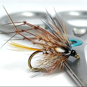 Flies by By Evo Smyth Fly Dresser tying at The Irish Fly Fair 2025
