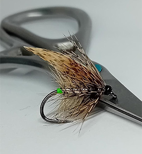 Flies by By Evo Smyth Fly Dresser tying at The Irish Fly Fair 2025