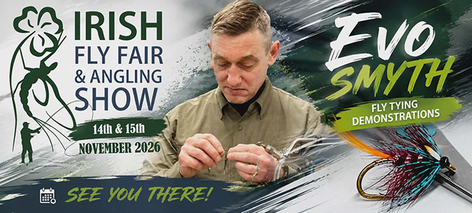 Evo Smyth at The Irish Fly Fair