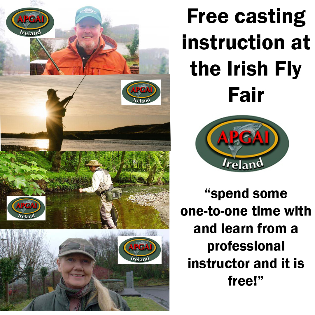Free Casting Sessions by APGAI-Ire at The Irish Fly Fair 2023