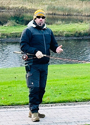 GAIA Fly Casting tying at The Irish Fly Fair 2024