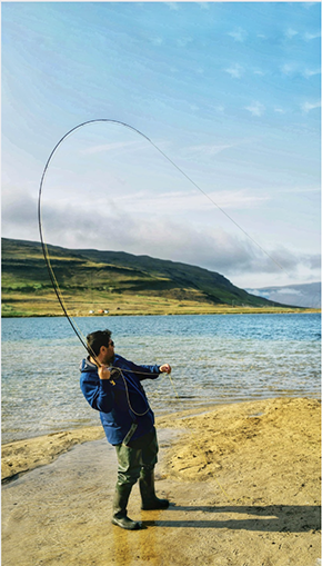 Ívar Örn Hauksson Fly Dresser tying at The Irish Fly Fair 2026