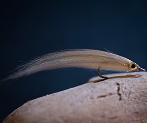 Silver Baitfish by Fly Dresser John Maduro