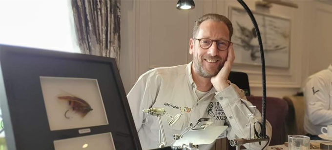 John Schets at The Irish Fly Fair