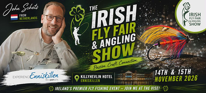 John Schets at The Irish Fly Fair