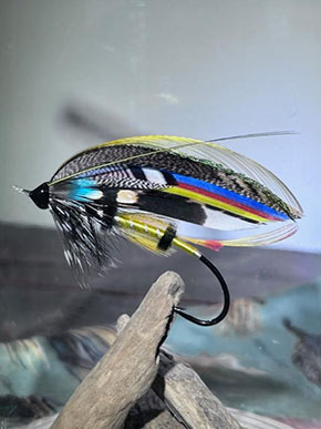 John Schets Fly Dresser tying at The Irish Fly Fair 2025