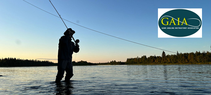 Phil Cobham Fly Casting at The Irish Fly Fair