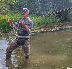 Phil Ratcliffe Casting Workshop at The Irish Fly Fair 2023
