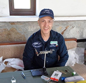 Stoyan Filipov Fly Dresser at The Irish Fly Fair 2025