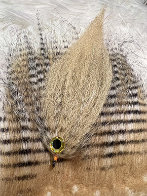 Tanja Drofelnik Fly Dresser tying at The Irish Fly Fair 2025