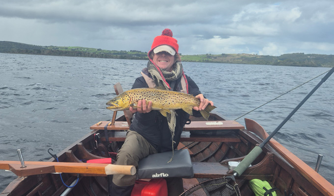Tom Doc Sullivan at The Irish Fly Fair