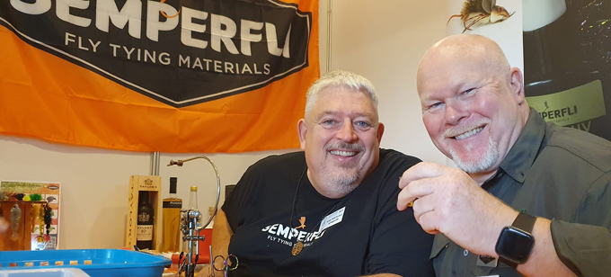 Irish Fly Fair 2023 - Allan Liddle and Andy Kitchener