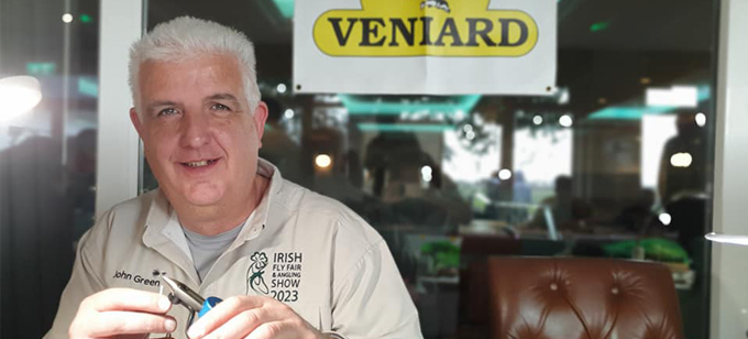 Irish Fly Fair 2023 - Fly Dresser John Green England