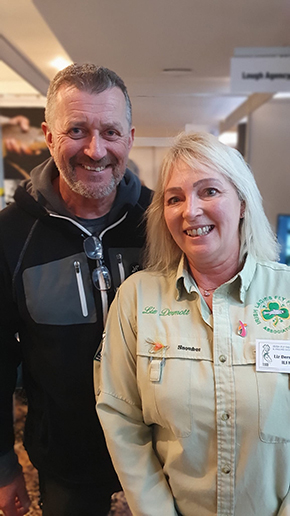 Liz & Mark Dermottat the Irish Fly Fair 2023