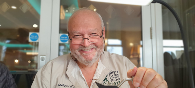 Melvyn Wood Fly Dresser England - The Irish Fly Fair 2023