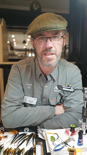 Owen Trill Ireland - Fly Dresser at The Irish Fly Fair 2023