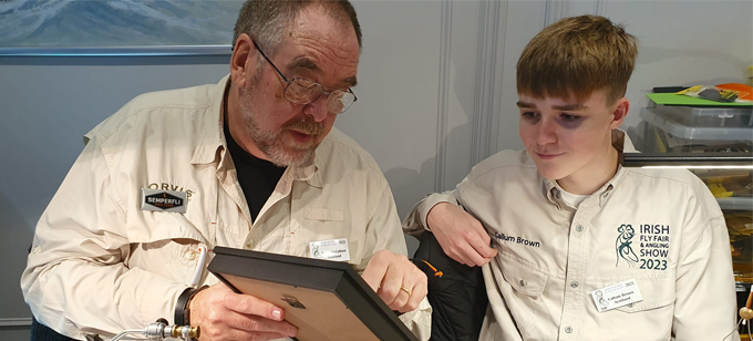 Peter McCallum & Callum Brown at The Irish Fly Fair 2023