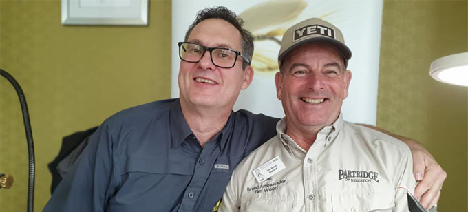 Phil Varney Veniard & Tim Woods at The Irish Fly Fair 2023