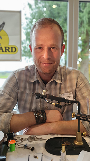 Sigurberg Iceland  - Fly Dresser at Irish Fly Fair 2023 